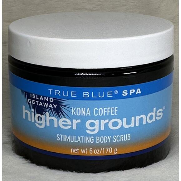 True Blue Spa Kona Coffee Higher Grounds Stimulating Body Scrub Discontinued - Picture 5 of 5
